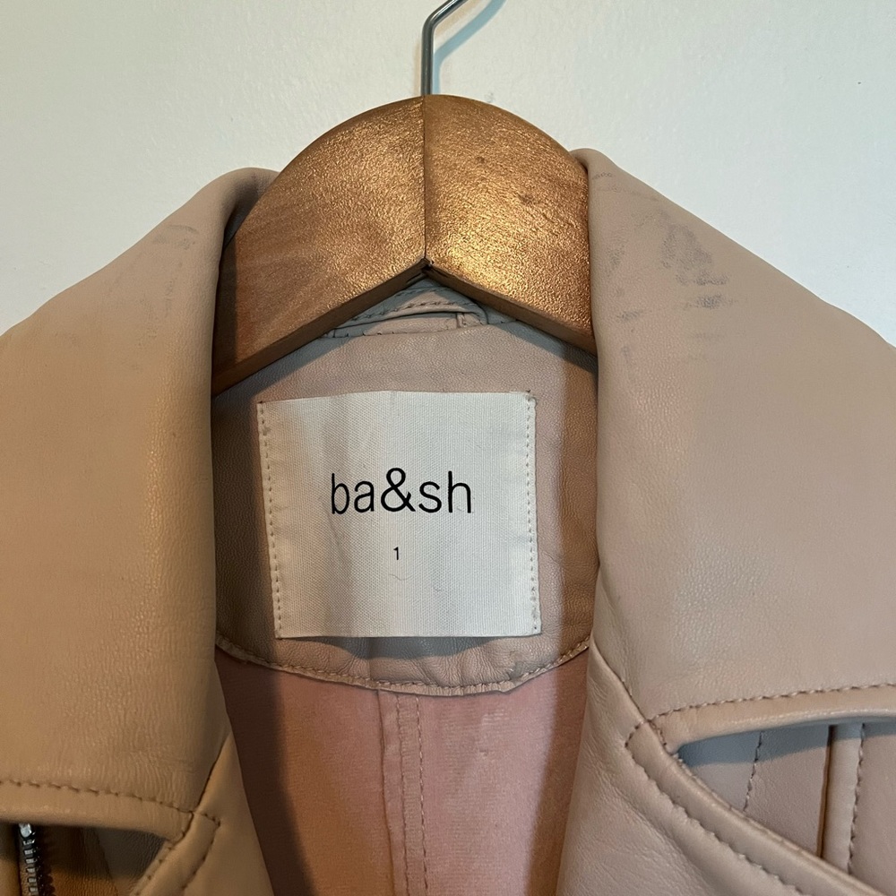 Blush ba&sh Leather Jacket - Picture 2 of 3